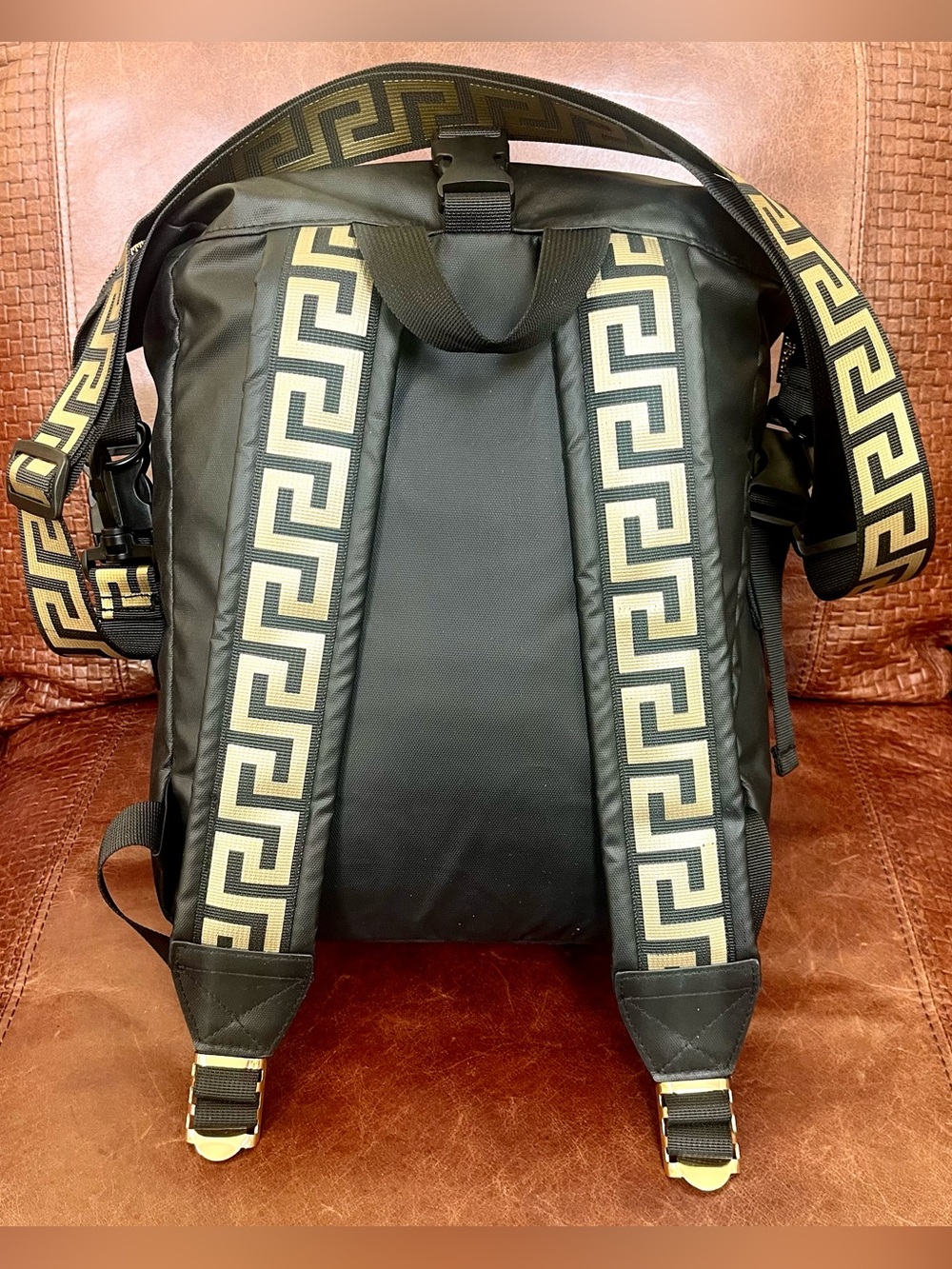 Versace by Versace Perfumes Rider Backpack Gym Travel Bag With Shoulder Strap